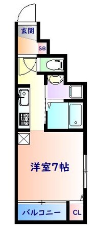 川内駅 徒歩7分 1階の物件間取画像